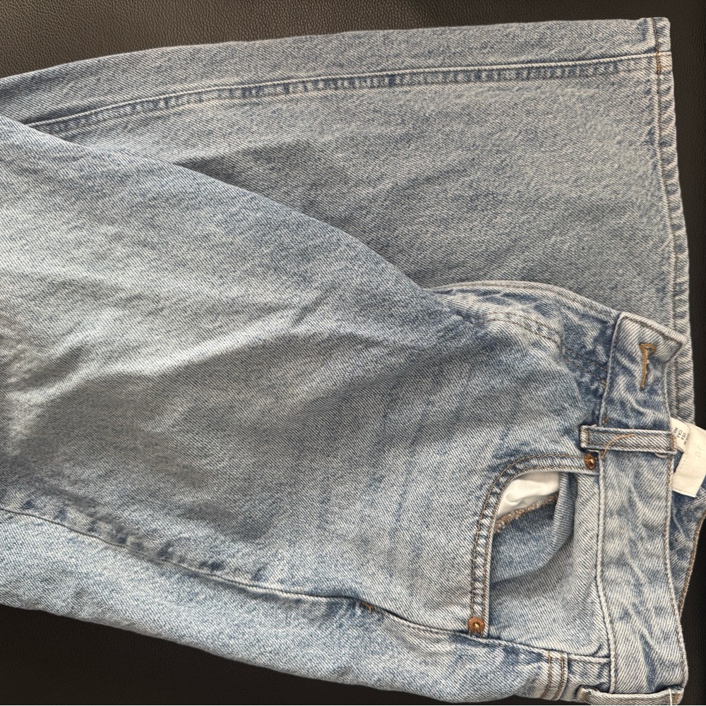 H&M Light Blue Straight Leg Jeans